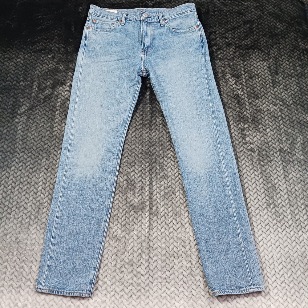 Levi's 510 Jeans Men's 32x30 Blue Cotton Denim Skinny Workwear Faded Stretch